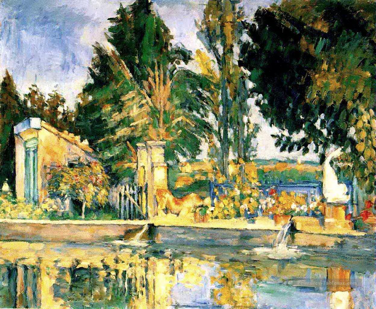 Jas de Bouffan la piscine Paul Cézanne Paysage Peintures à l'huile